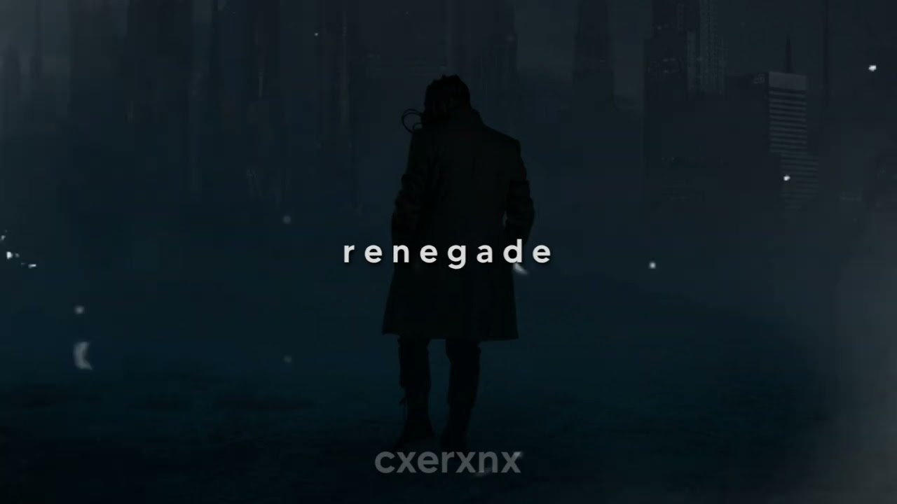 aaryan shah - renegade (sped up + reverb)