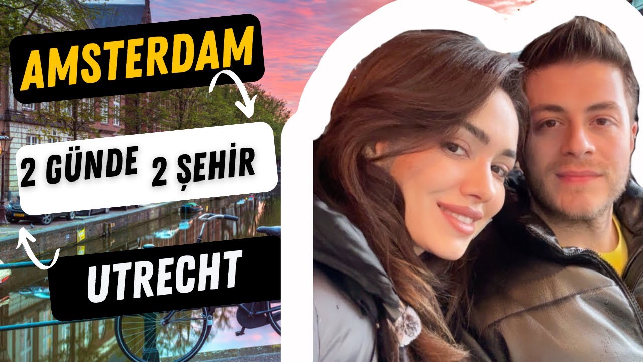 2 Günlük Amsterdam  + Utrecht Rotası 🇳🇱 | Düsseldorf’tan Günlük Kaçamak Vlog