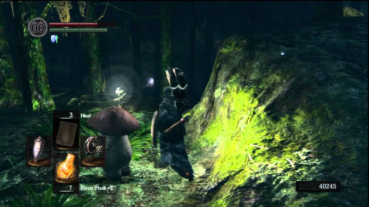 Dark Soul - Pt. 22 Darkroot Garden - Exploring Forest, Forest Hunter Covenant, Eastern Armor Set