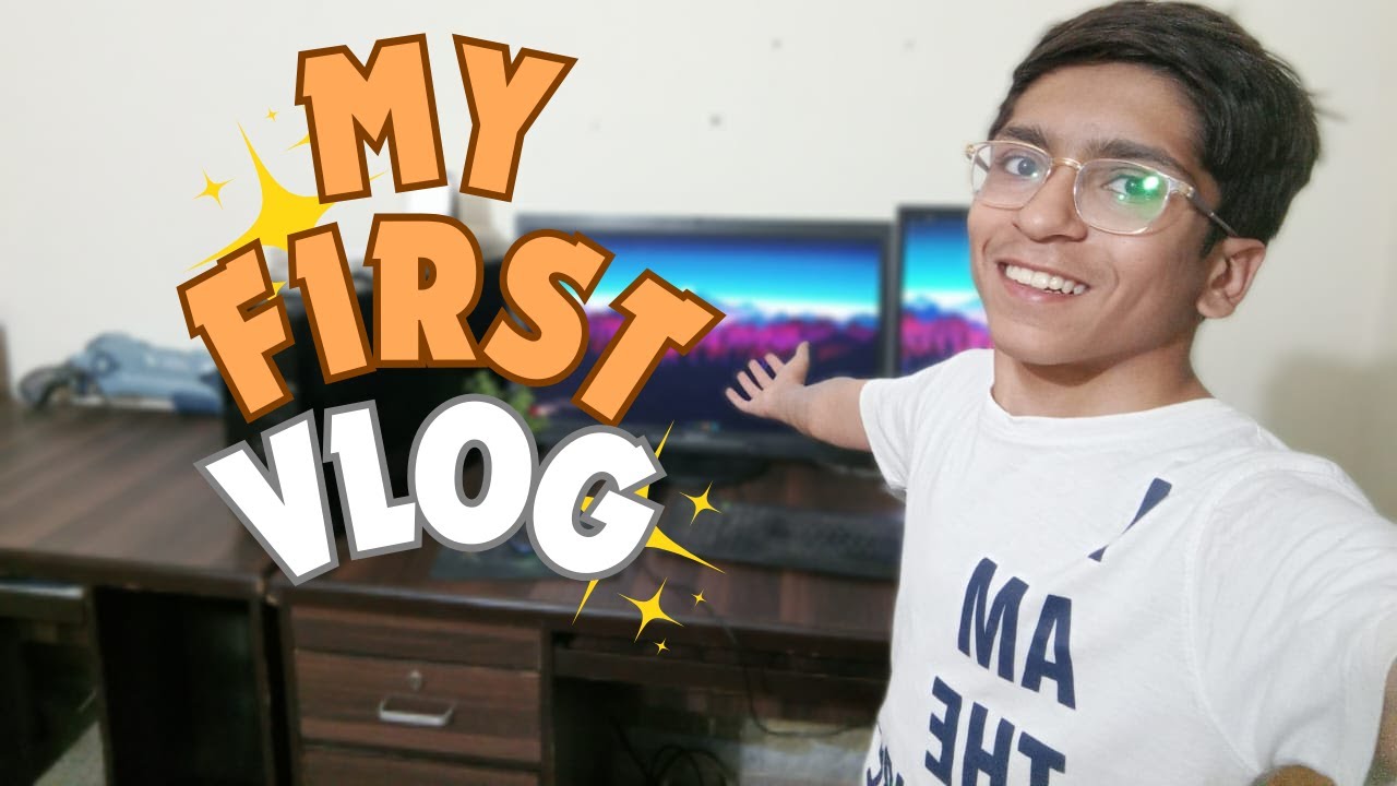 MY FIRST VLOG.