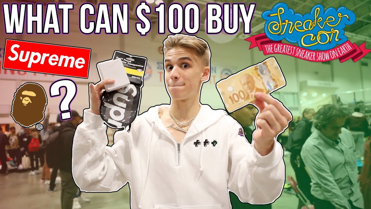 What Can $100 Buy at Sneakercon Challenge?!