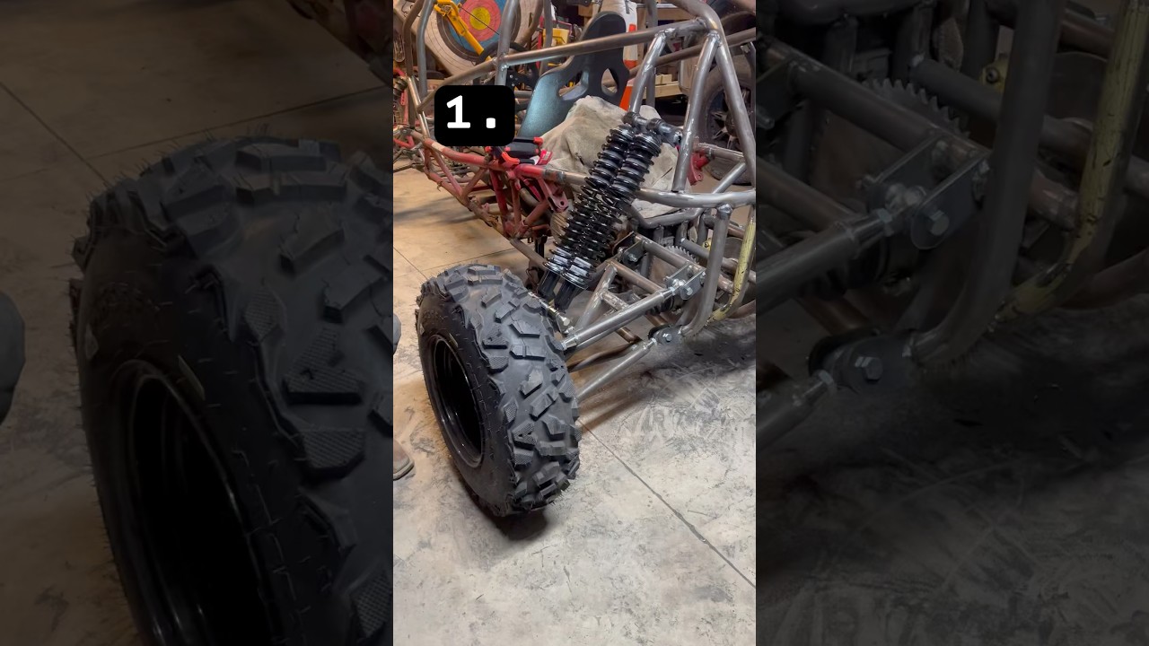 Which suspension geometry is best 1. Or 2.? #crosskart #build #gokart #offroad #fabrication #project