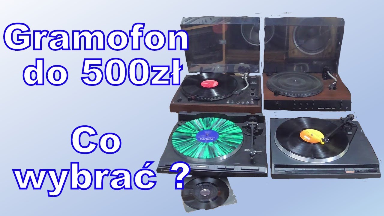 Gramofon do 500zł - Co wybrać ? Unitra Pioneer ONKYO