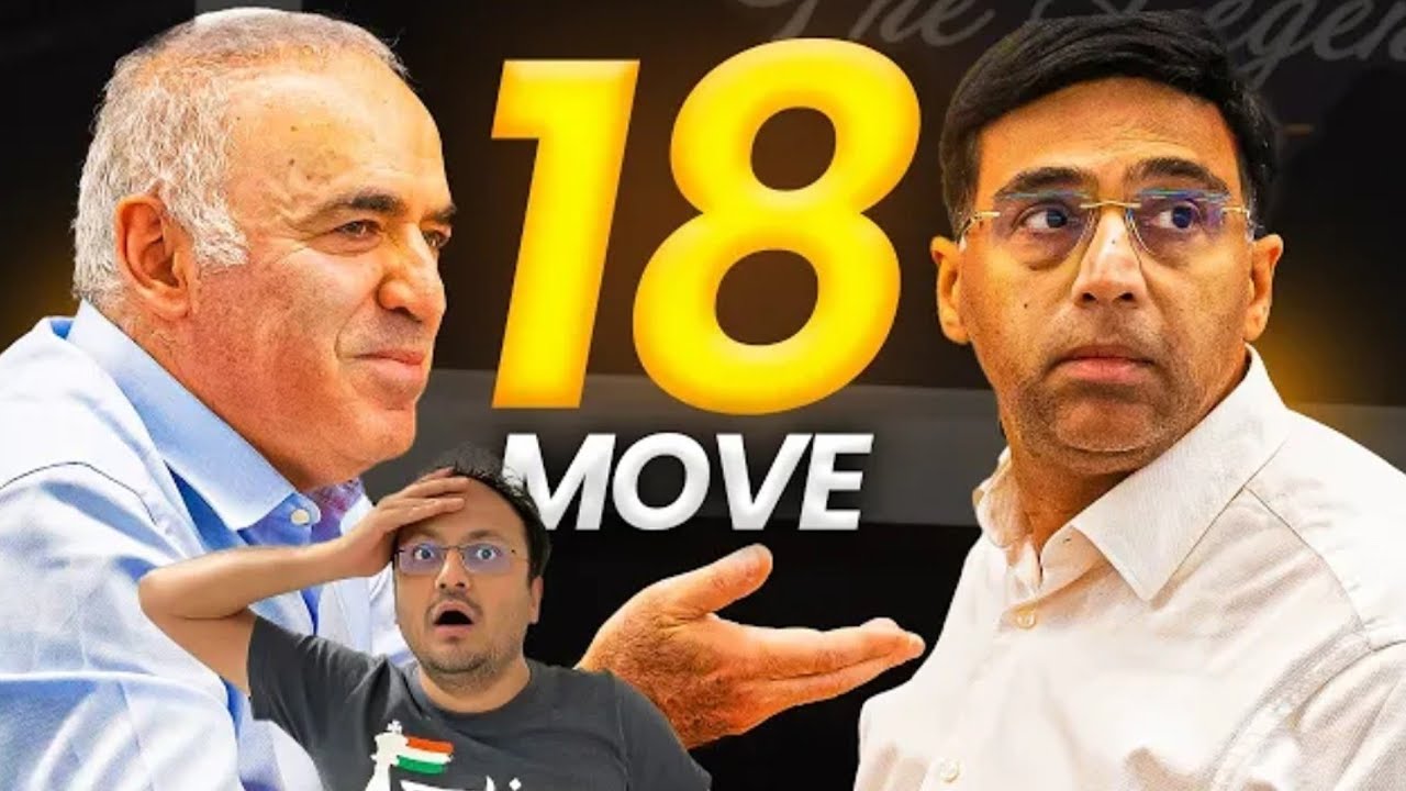 Garry Kasparov vs Vishwanath Anand 🤯♟️ | CHECKMATE in Just 18 Moves!