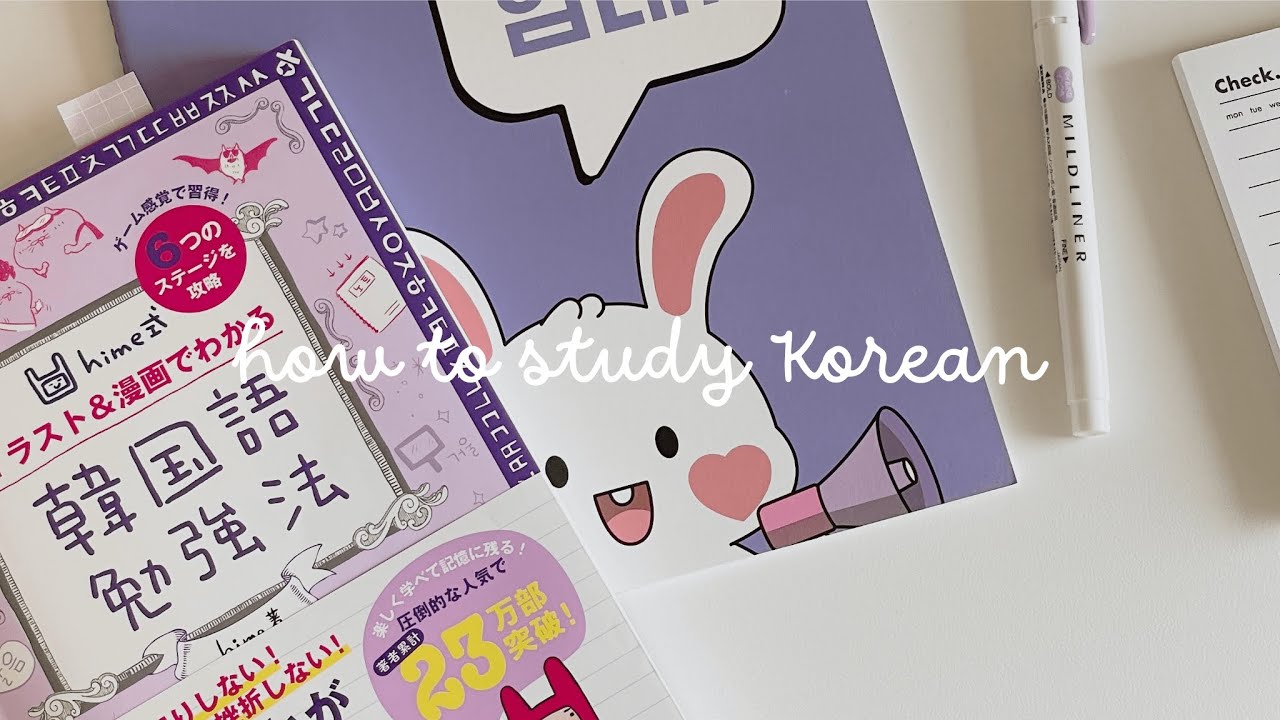 韓国語勉強1ヵ月目の記録✏️ノートの中身と勉強法の紹介📖