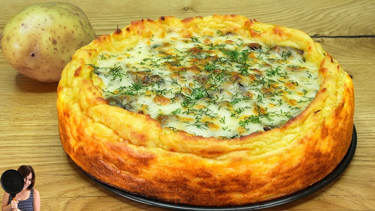 Когда у тебя есть 3 картошки и 1 яйцо! Картошка с луком вкуснее мяса! АСМР