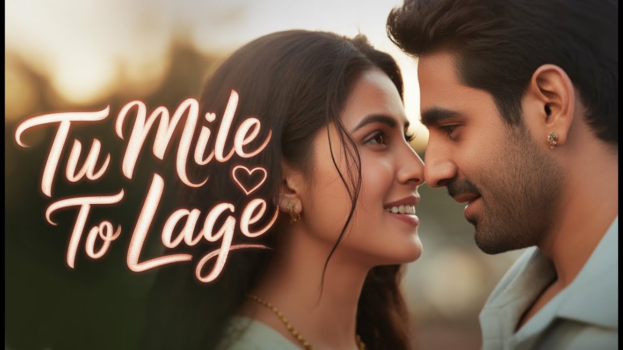 Tu Mile To Lage | Romantic Song | Male Version | AI Generated | Copyright Free ❤️