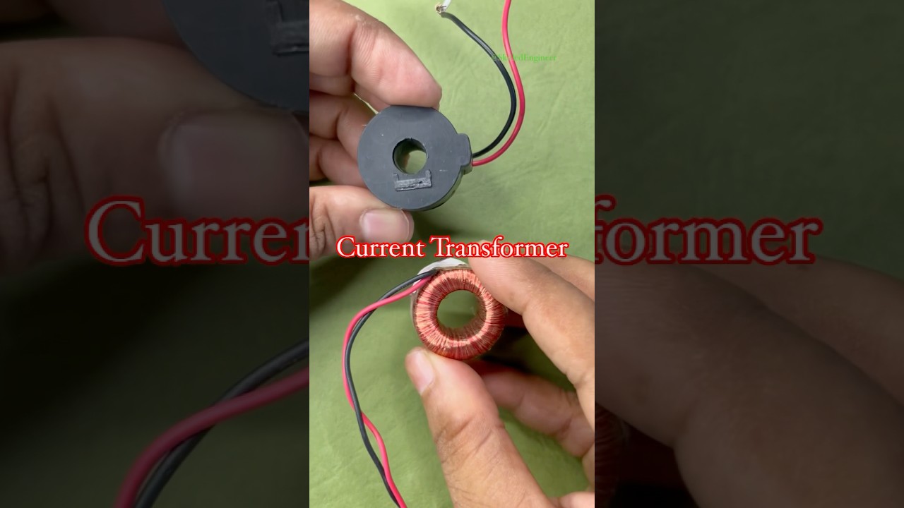 AC Current Mesurement using Current Transformer #electronics #current #ct #ac