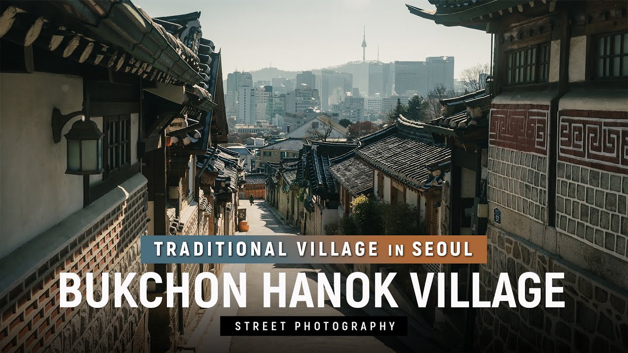 Exploring the TRADITIONAL HOUSES in Seoul | POV Street Photography