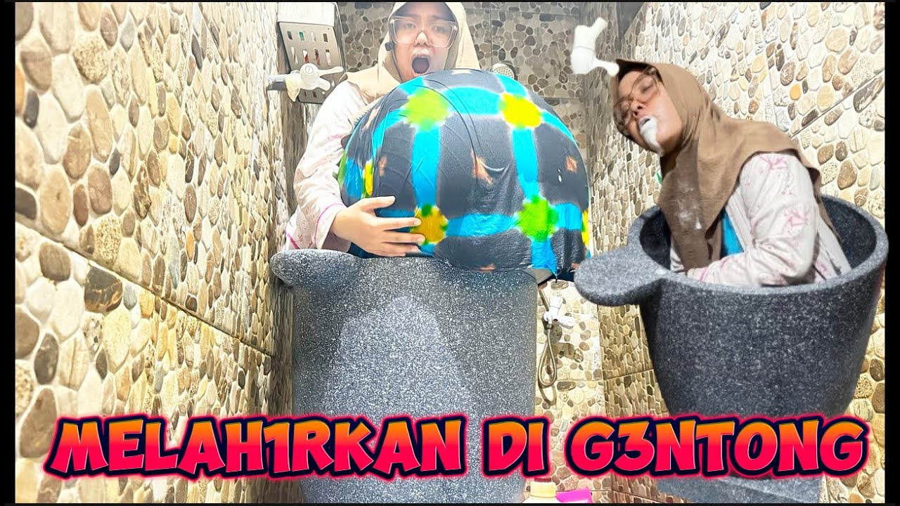 MELAH1RKAN Di GeNT0Ng ADA P3NJAH4T IBU JADI HAMIL SED0t A1R S4BUN| AA NANB1N