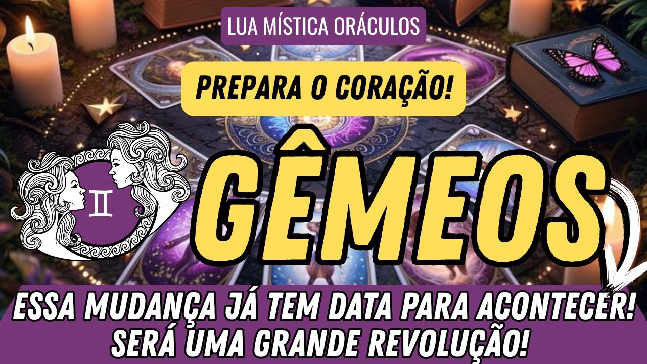 GÊMEOS ♊️ ESSA MUDANÇA JÁ TEM DATA PARA ACONTECER! SE PREPARE PARA UMA GRANDE REVOLUÇÃO!