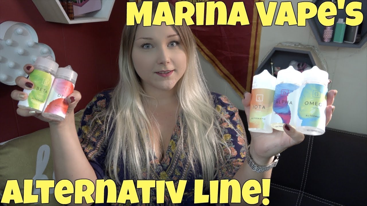 Marina Vape's Alternativ Line!! | TiaVapes Review