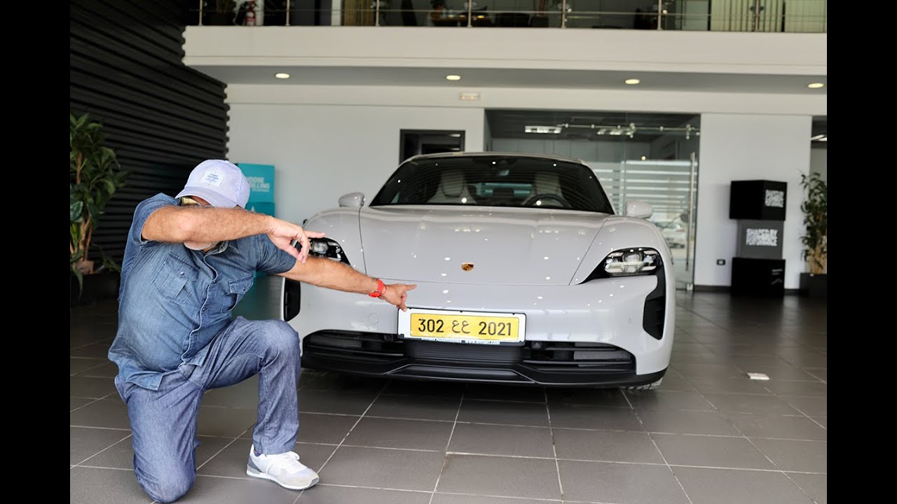 TUNISIE AUTO 2021 : TEST DRIVE PORSCHE TAYCAN 100% ELECTRIQUE DE PORSCHE TUNISIE