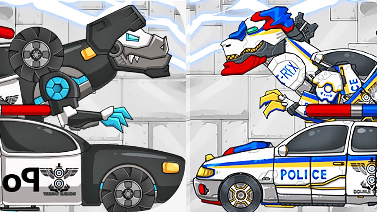 Dino Robot: Tarbo Cops & T-Rex Cops | Eftsei Gaming
