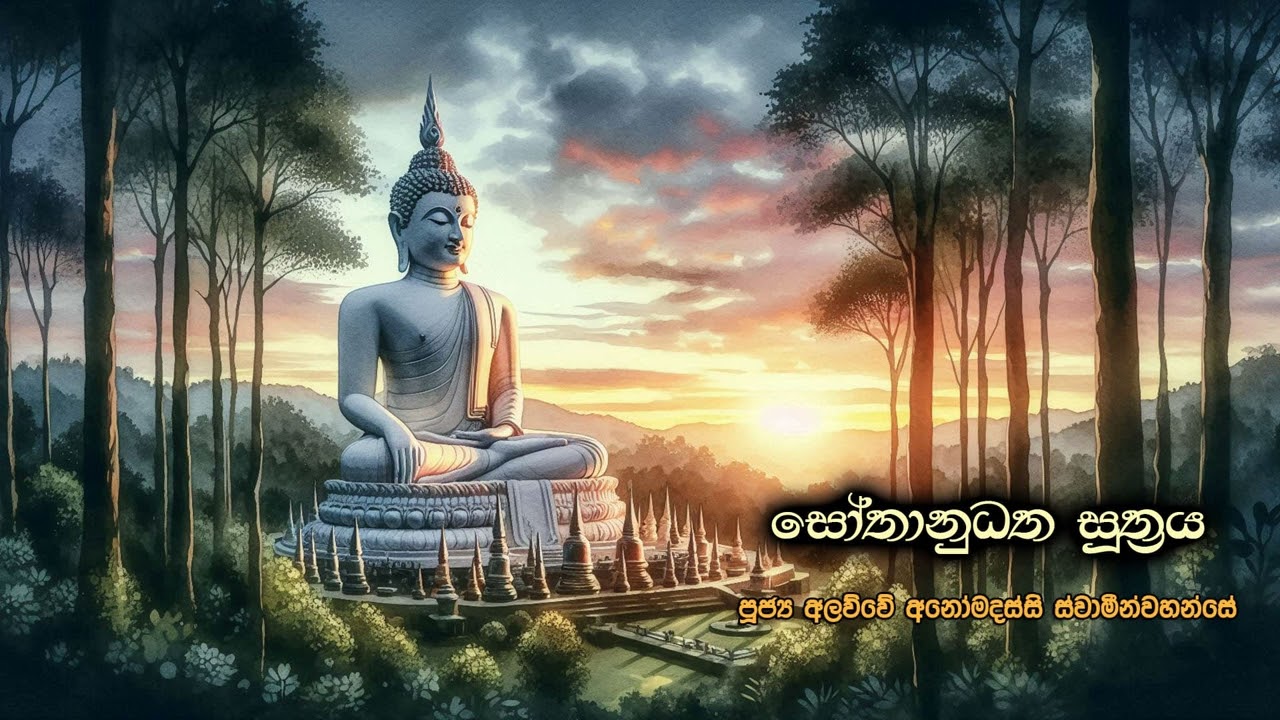 සොතානුධත සූත්‍රය | Sothanudatha Suthraya  Ven. Alawwe Anomadassi