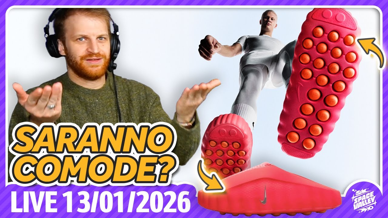 Le ciabatte del futuro? - Space Valley Live del 13/01/26