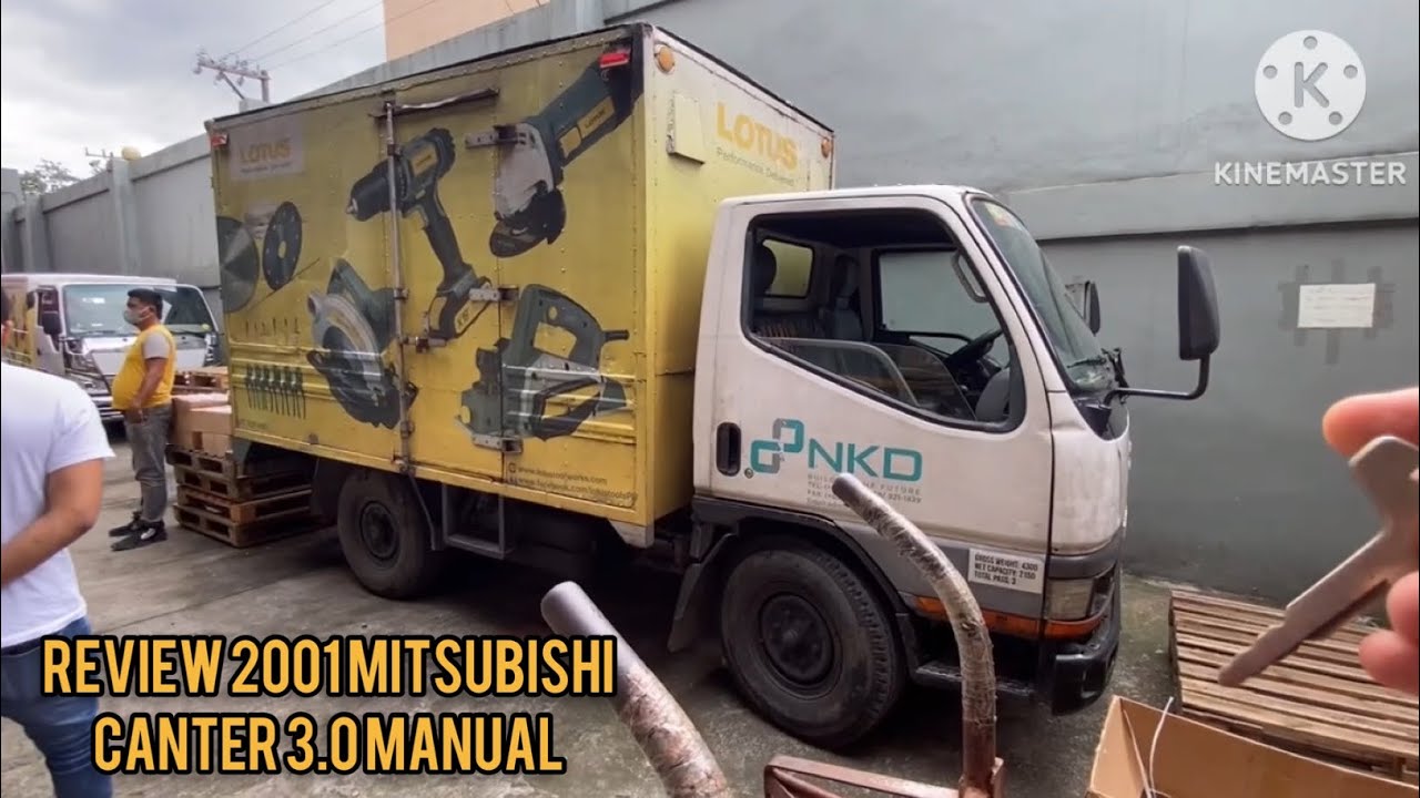 Review 2001 Mitsubishi Canter 3.0 manual || Sir KF review