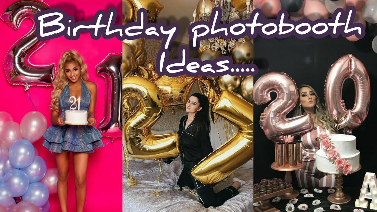 birthday photobooth ideas