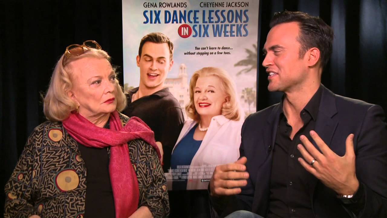 Six Dance Lessons in Six Weeks: Gena Rowlands and Cheyenna Jackson Interview | ScreenSlam