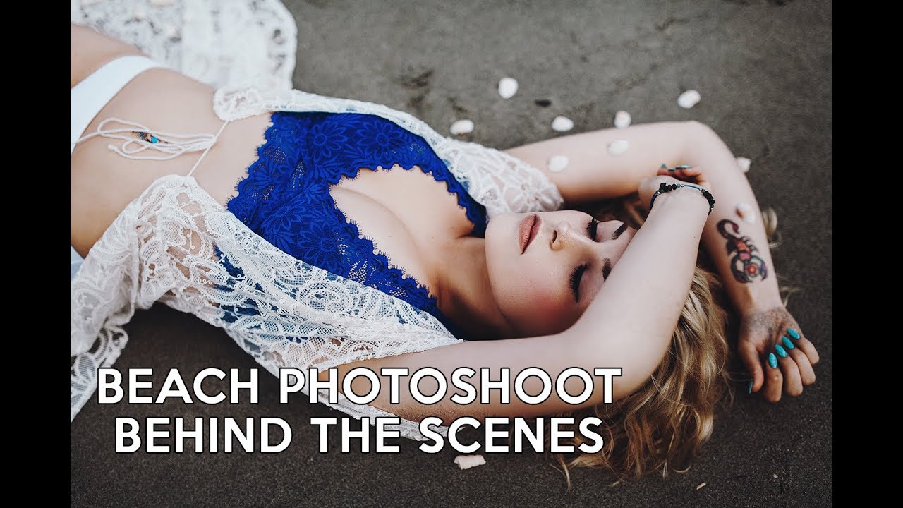 Natural Light Beach Photoshoot | & Smoke Bombs! | Behind the Scenes
