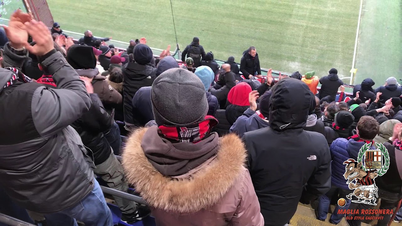 21 gennaio 2019, Genoa Vs Milan 0-2, Su cantiamo tutti insieme il Diavolo