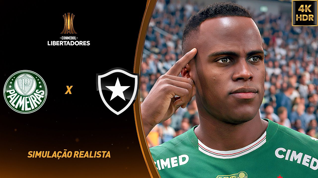 FC 26 - Palmeiras vs Botafogo | Final da Libertadores | Arias x Montoro |  Simulação 4K (60FPS).