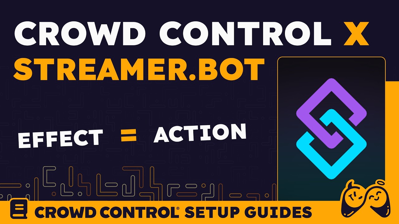 How to Trigger Streamerbot Actions with Crowd Control Effects