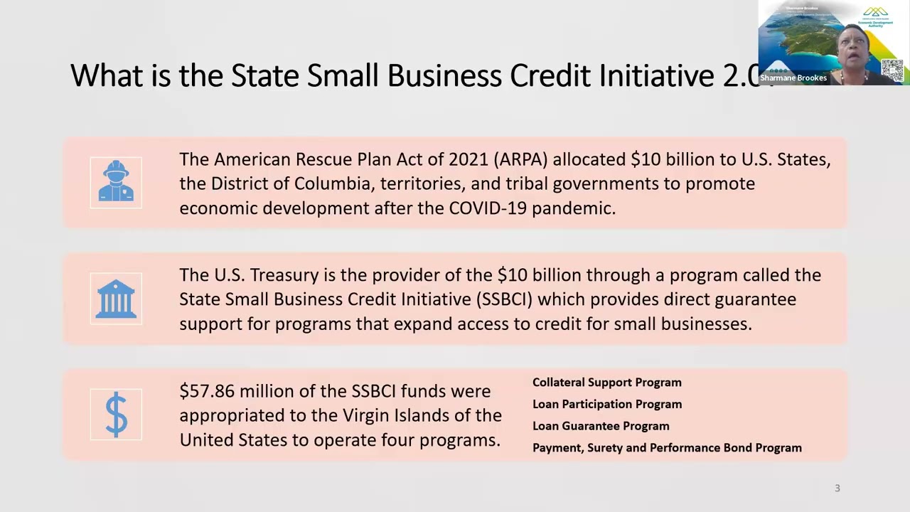 Navigating Capital A Deep Dive into USVIEDA Funding & SSBCI Programs