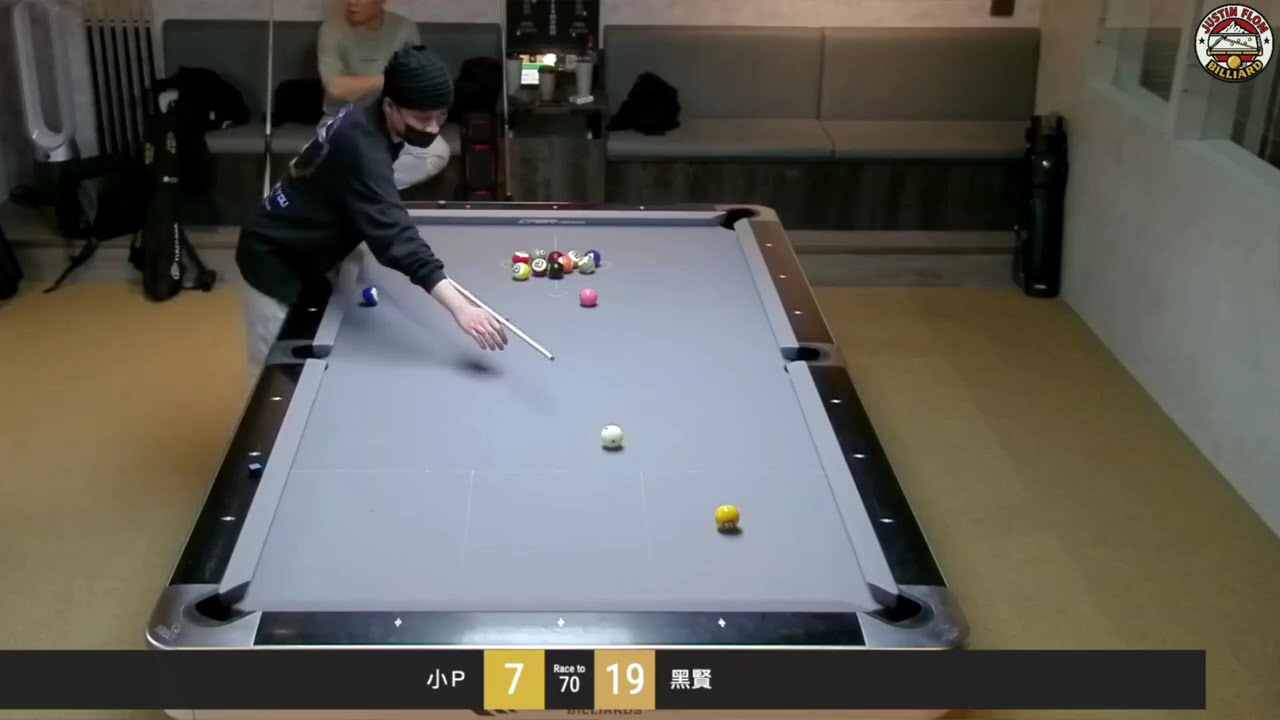 🎱 14-1 準決賽！黑賢 🆚 小P | 搶70顆爭奪決賽門票 🔥