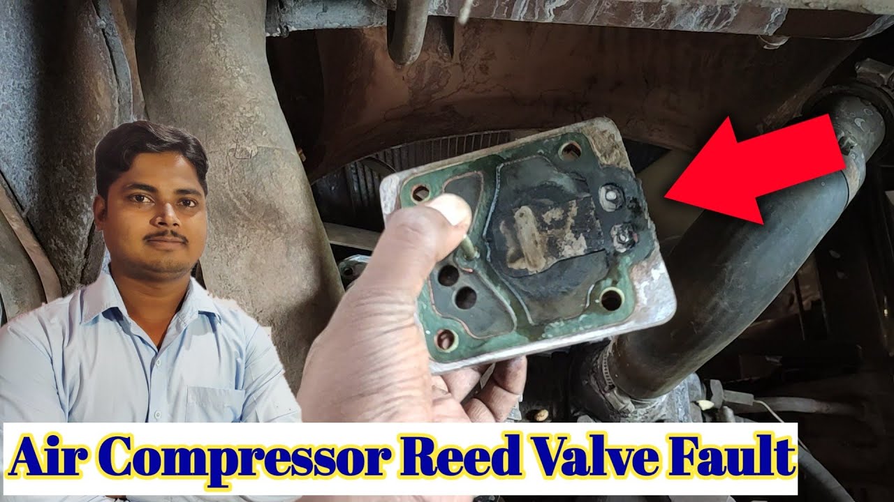 Slow Air Pressure Build Up in Brake System. How to check Compressor Reed Valve? Auto Space.
