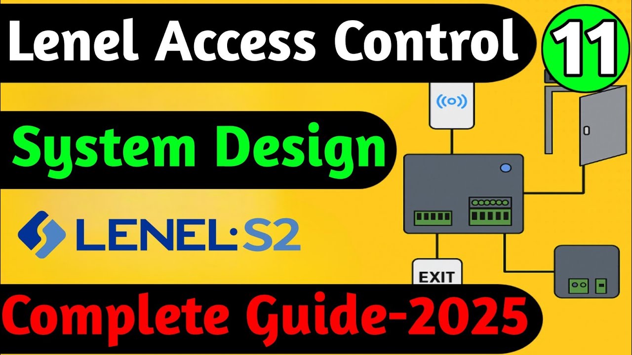 How to Design Lenel Access Control System Step-by-Step Guide l Lenel Access Control Designing 2025