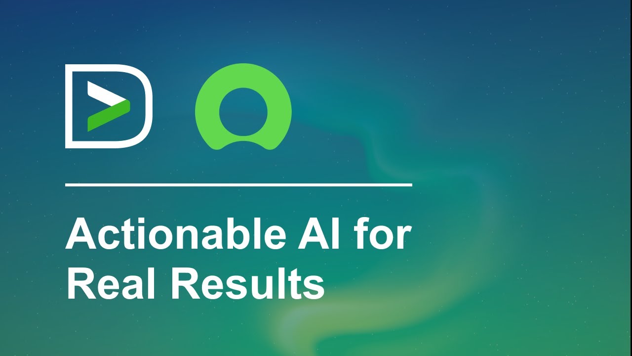 Actionable AI for Real Results - Part 1