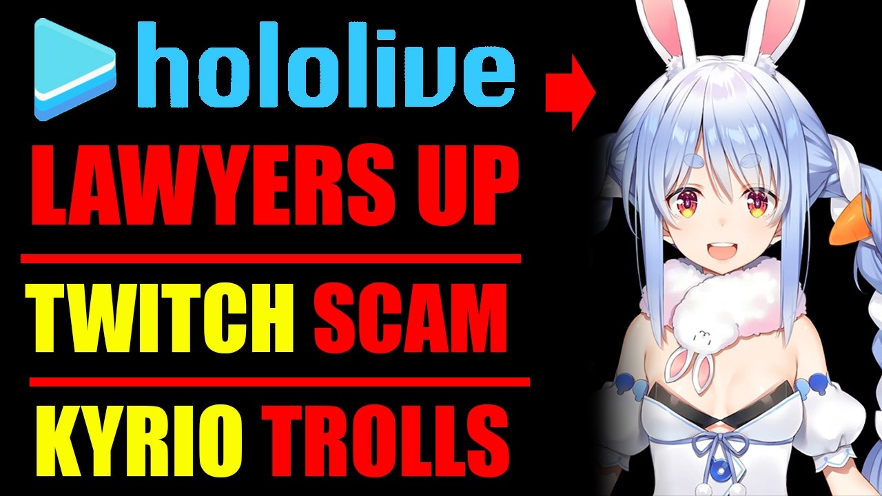 Hololive Lawyers up vs COUNTERFIET GOODS, Twitch BS Sponshorship, Kyrio Cifer trolls for ATTENTION