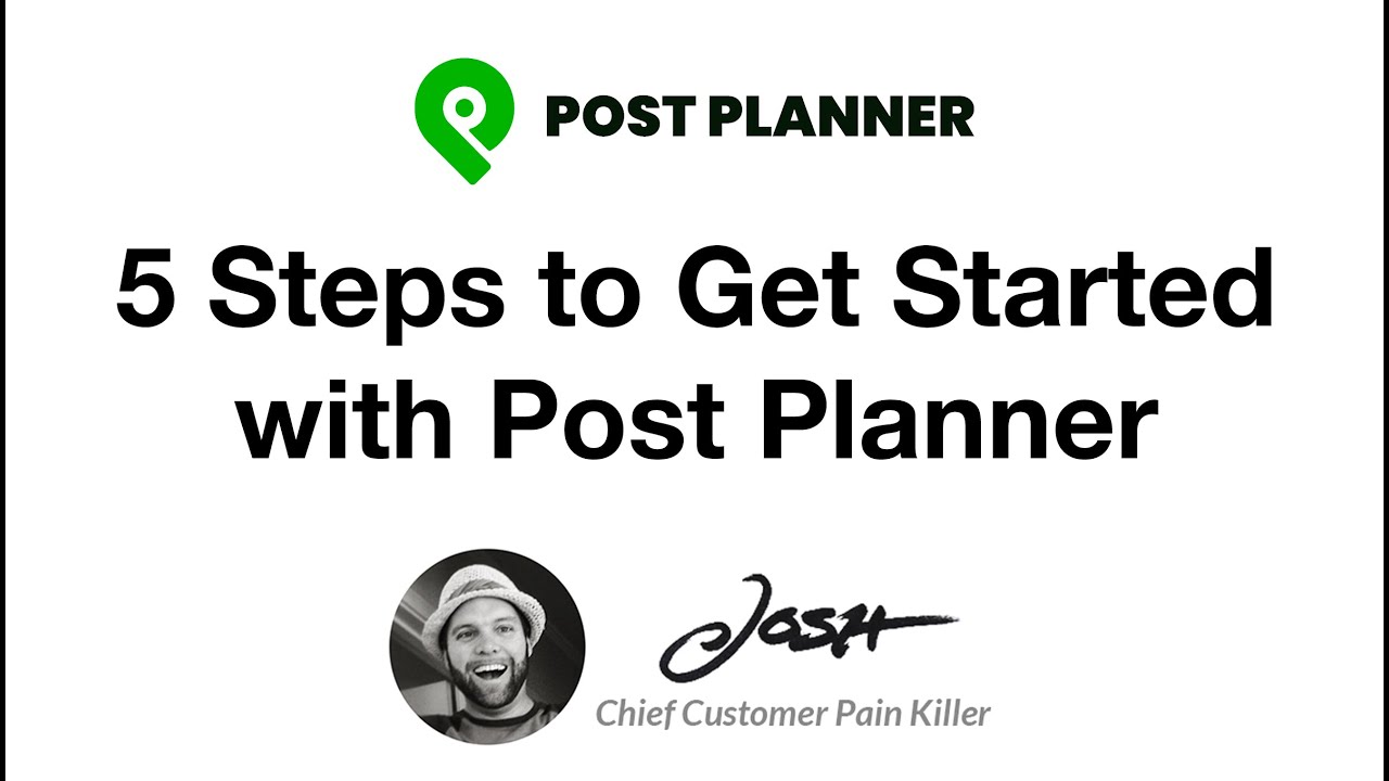 How to get started w/ Post Planner: 5 Simple Steps