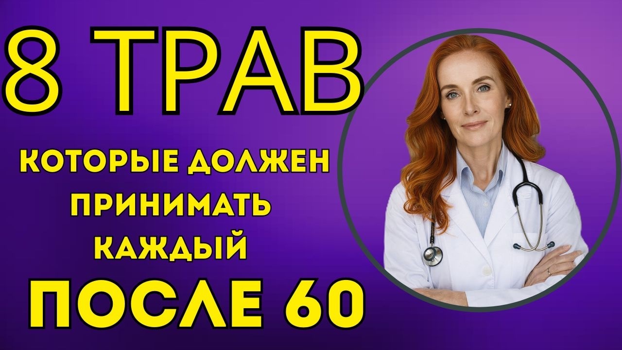 8  трав, которые омолаживают клетки мозга. Принимать ежедневно всем пожилым