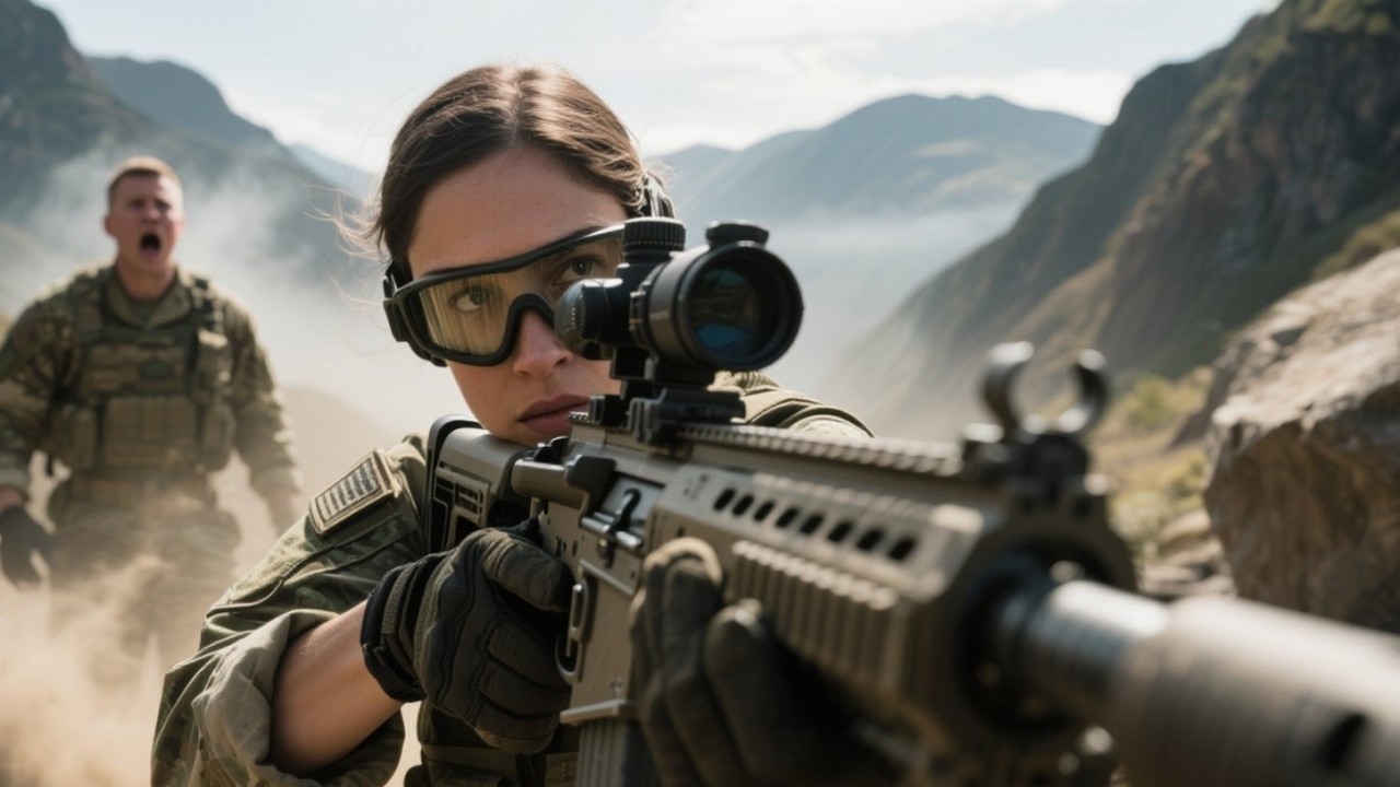 “Who’s the Target?”—SEAL Captain Shocked as Her 3,247m Shot Roared Across the Valley | Emotional
