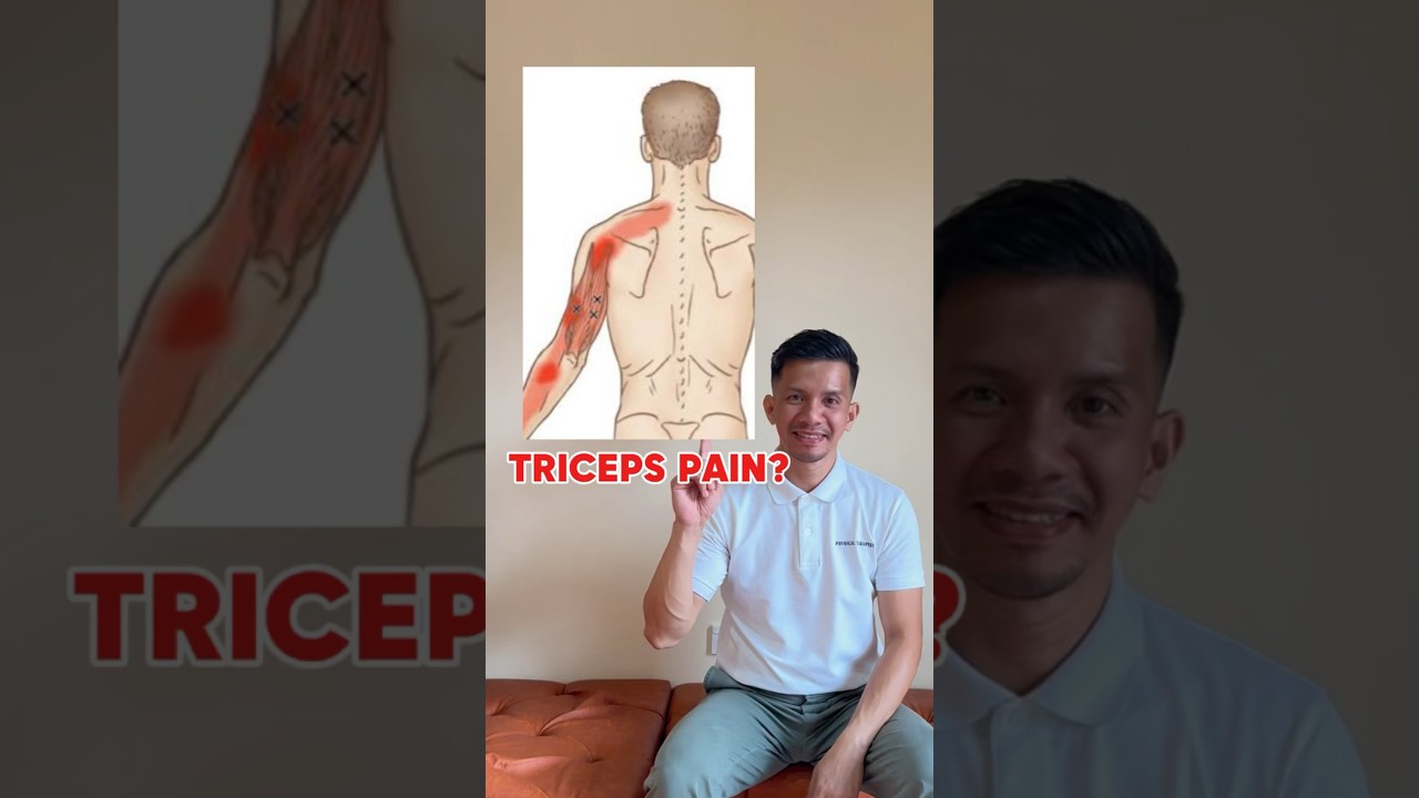 TRICEPS PAIN RELIEF 🤩 #stretch #yoga #triceps #tricepsworkout