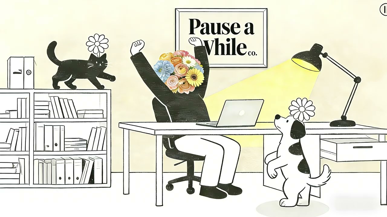 Dual｜Chill LoFi BGM｜Work with you｜陪你上班｜仕事に同行｜Pause A Moment Co.