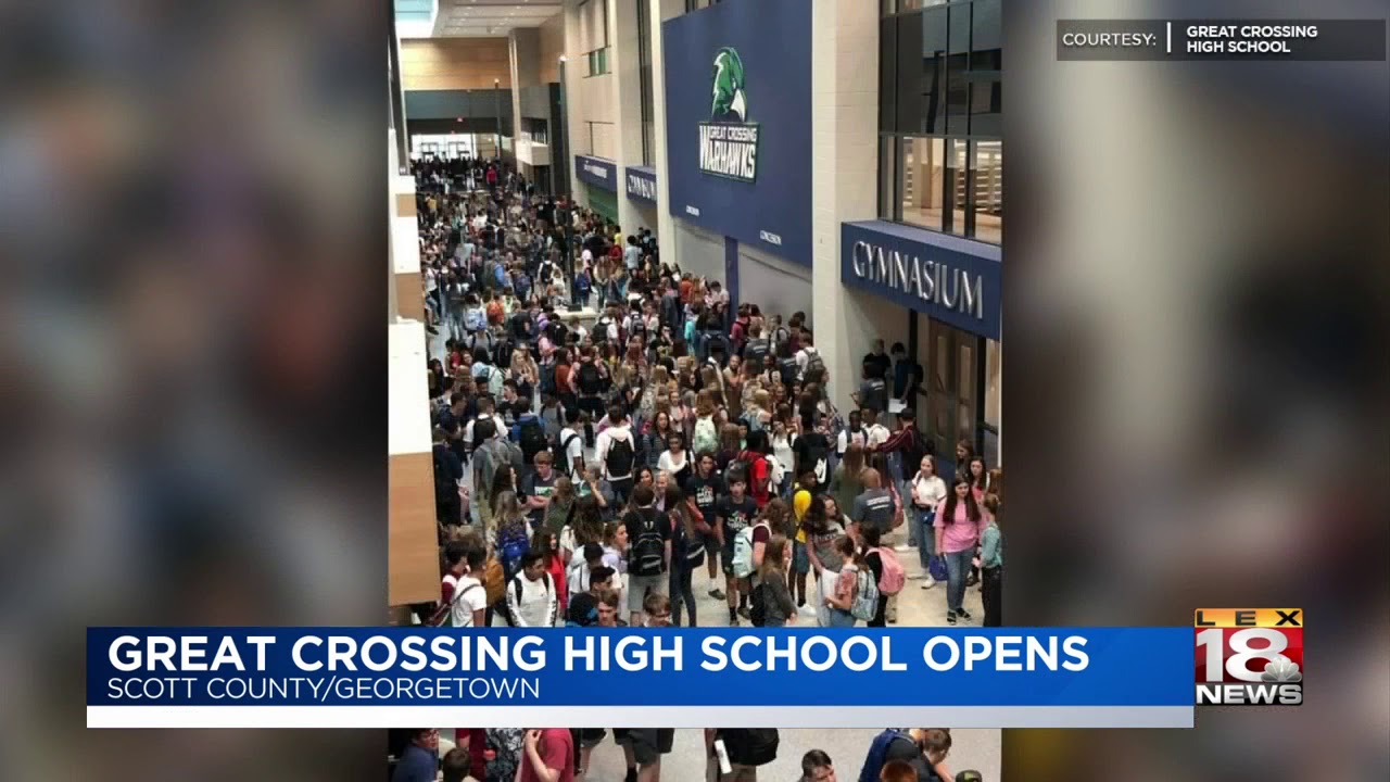 Great Crossing High School Opens