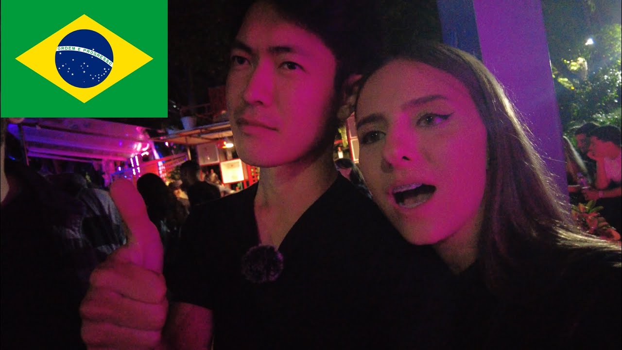 Japanese guy experiences LOCAL BRAZILIAN NIGHT LIFE  in Rio de Janeiro🇧🇷