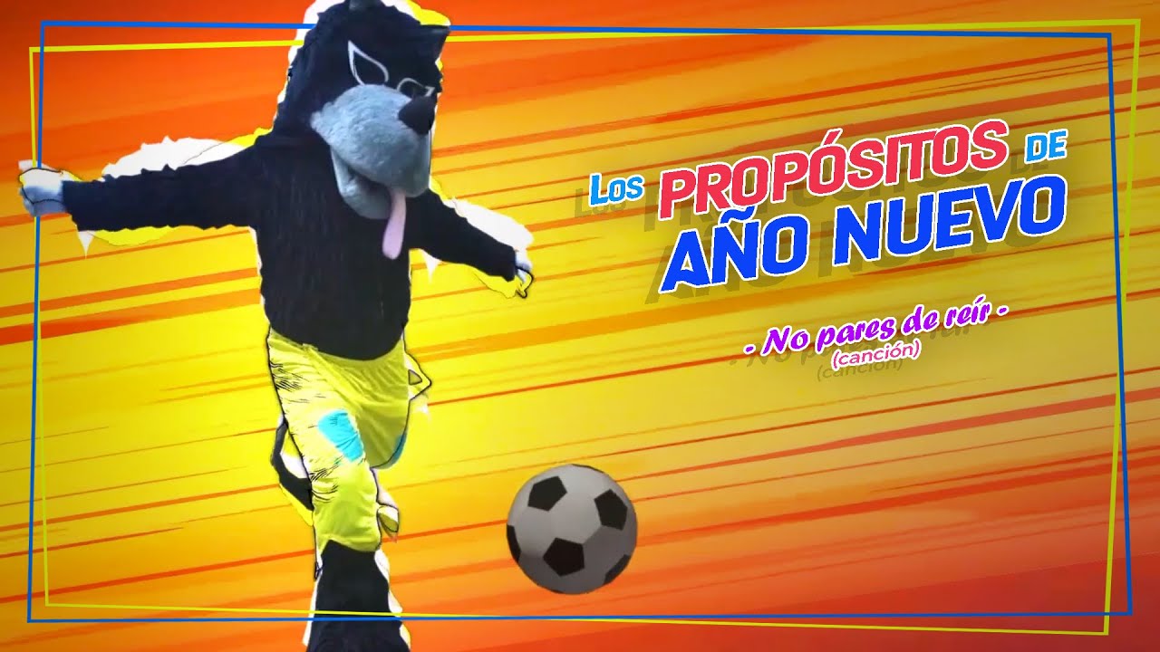 Los propósitos de año nuevo | Jugando FUTBOL le pegan al Oso Cara de perro | Tiempo Mágico