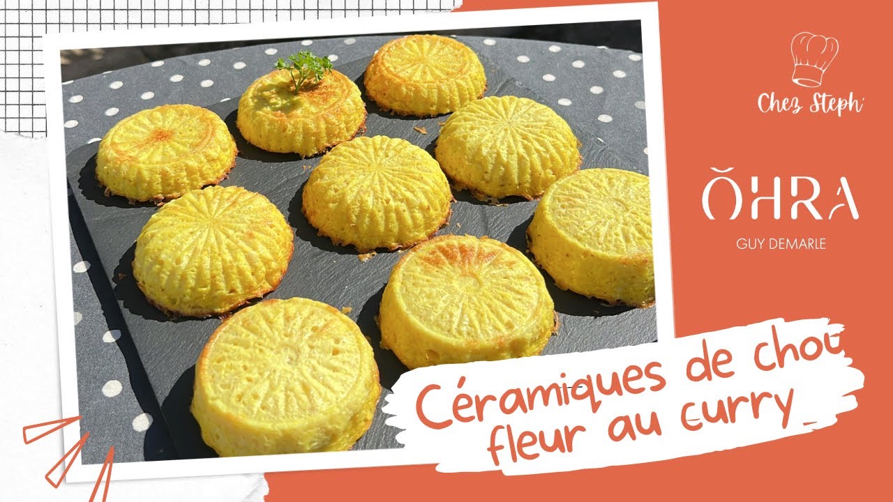 CÉRAMIQUES AU CHOU FLEUR : l'atelier culinaire Guy Demarle