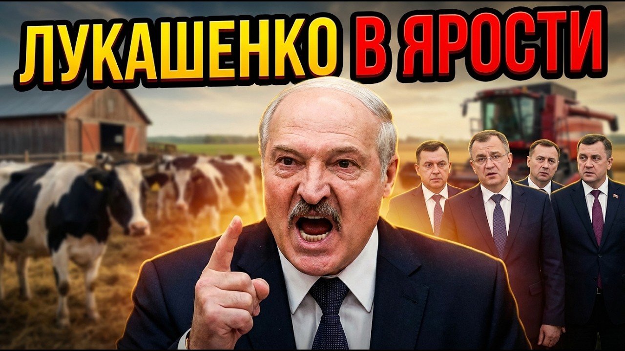 «Вилы принесите!» Лукашенко приехал на ферму и устроил жёсткий разнос