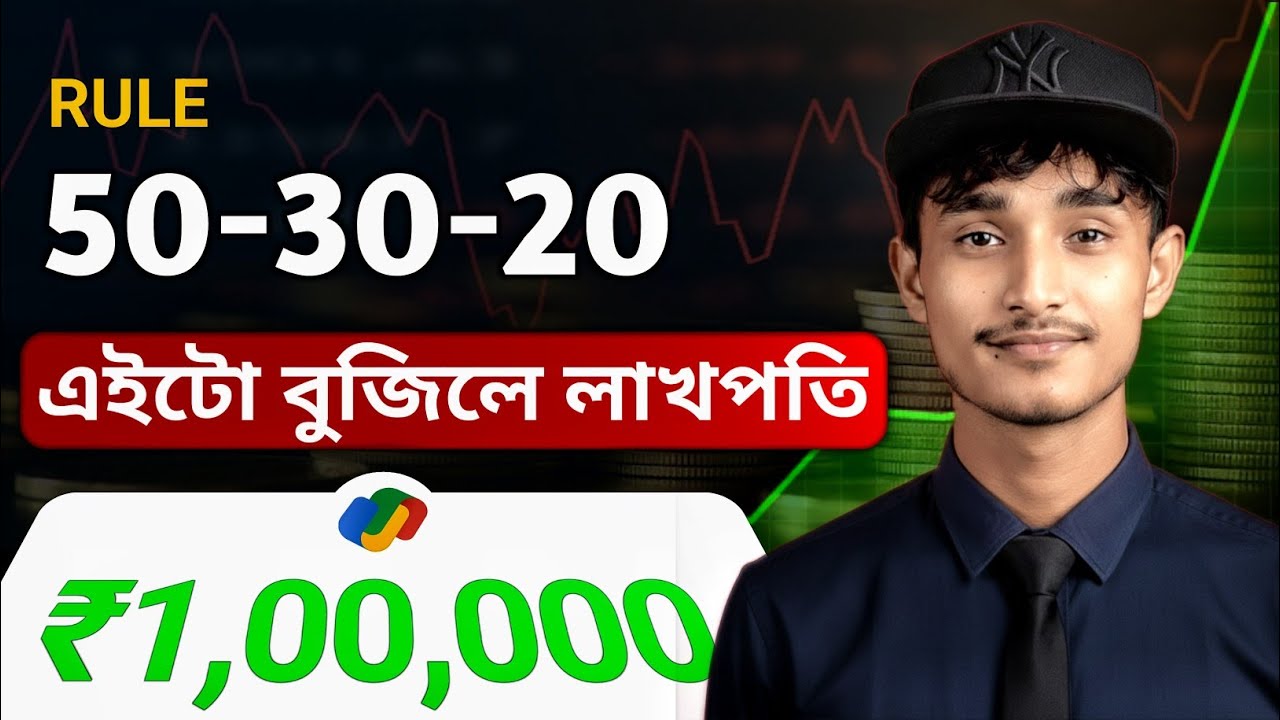 50-30-20 Rule Assamese | ₹1,00,000 Income Planning Formula