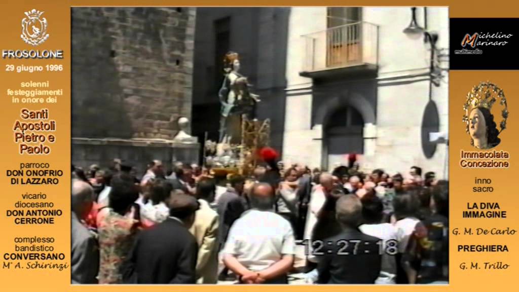 FROSOLONE - PROCESSIONE FESTA SAN PIETRO APOSTOLO 1996