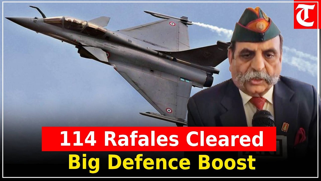 DAC clears 114 Rafale jets deal; ₹3.25 lakh crore boost, major Make-in-India defence push