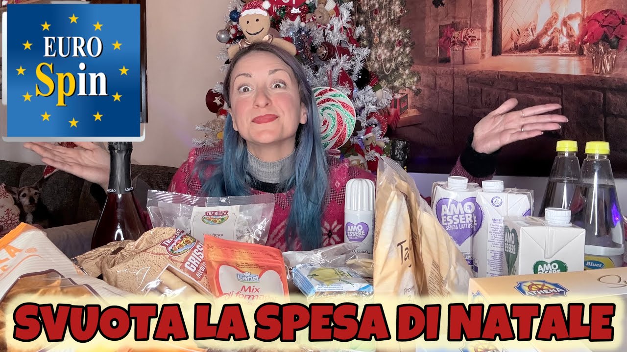 Svuota la grande SPESA DI NATALE EUROSPIN 