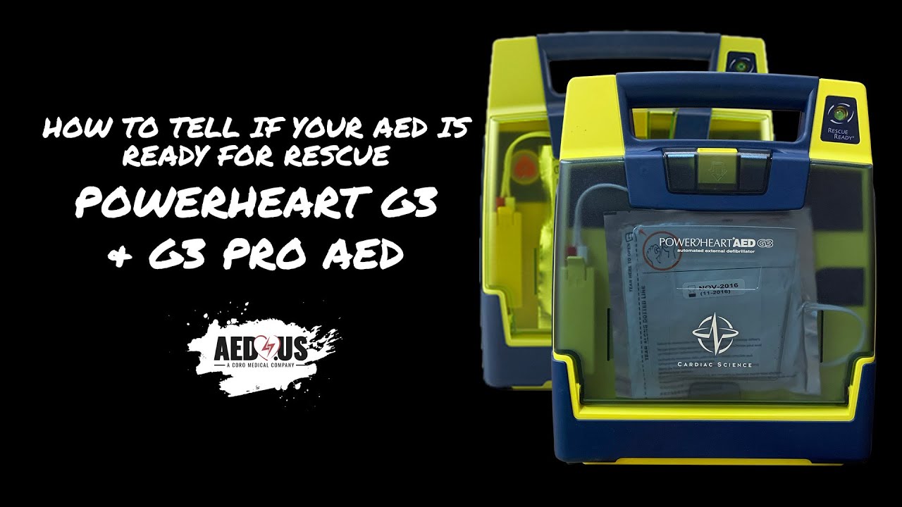 How To Tell If Your Cardiac Science Powerheart G3 Is Rescue Ready | AED.US