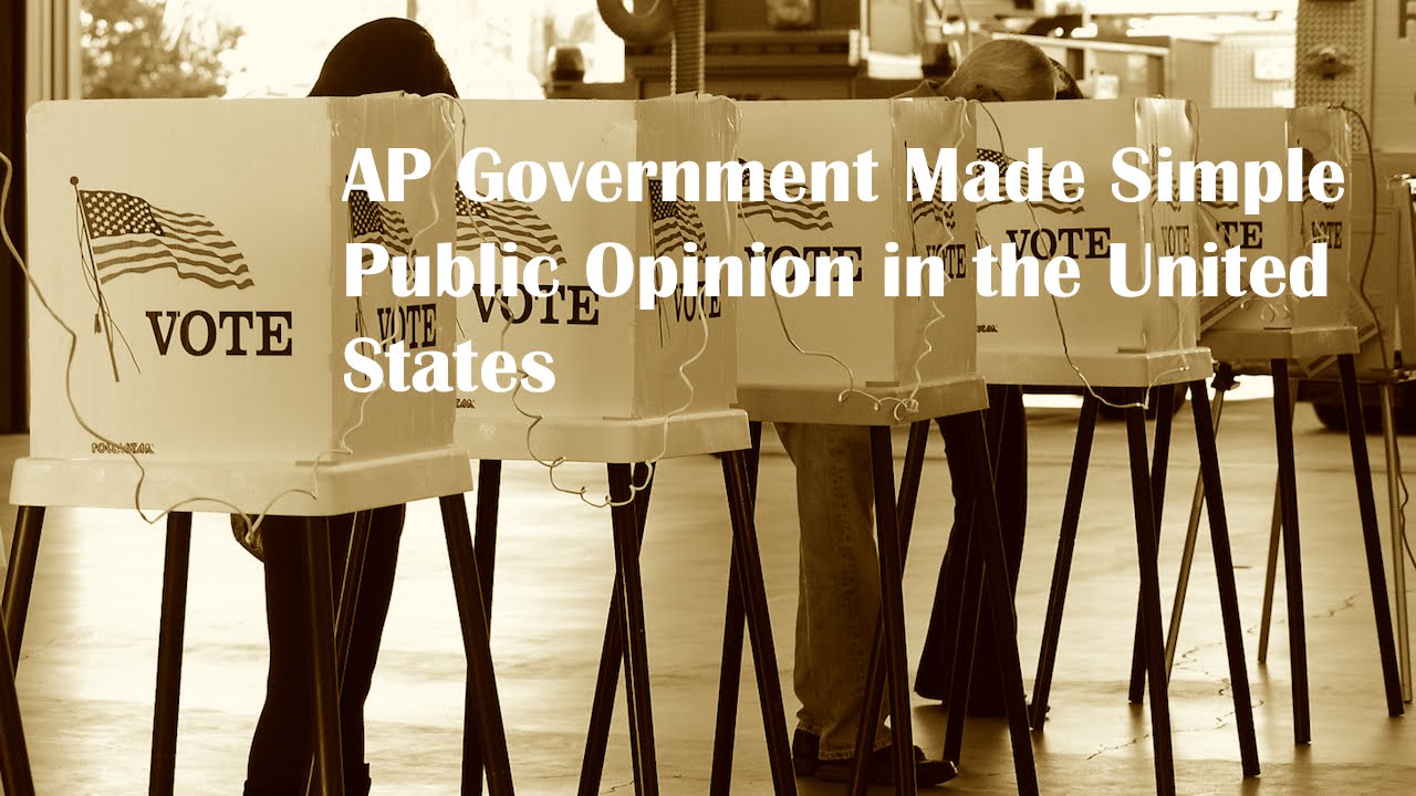 AP Government: Public Opinion