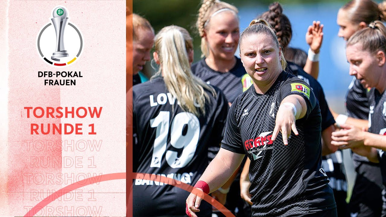 Alle Tore! ⚽ DFB Pokal Frauen - Runde 1